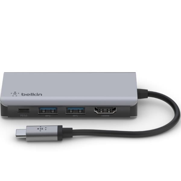 Belkin Adaptador Multipuerto Usb C 4 En 1